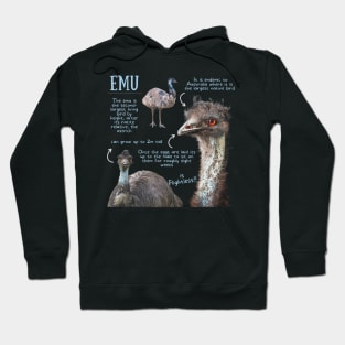 Animal Facts- Emu Hoodie